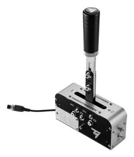 Thrustmaster 4060306 Gaming Controller Black, Silver USB Hand brake PC, PlayStation 4, PlayStation 5, Xbox One, Xbox One S, Xbox One X, Xbox Series S, Xbox Series X