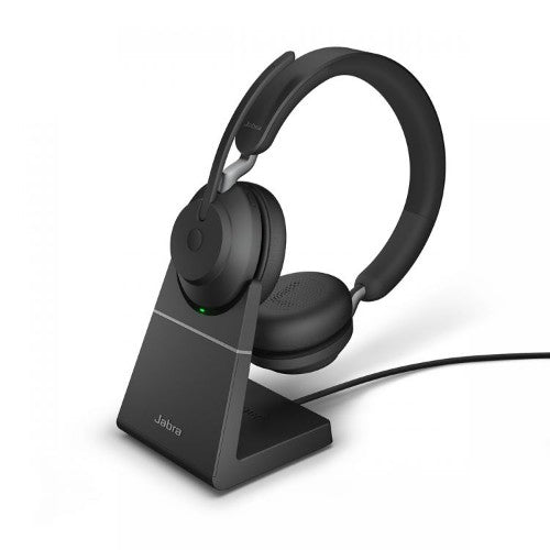 Jabra Evolve2 65 USB-C Black UC Chrg stand Stereo