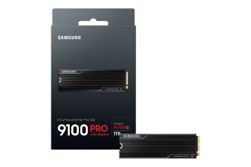Samsung 9100 PRO Heatsink PCIe® 5.0 NVMe™ M.2 SSD - 1 TB