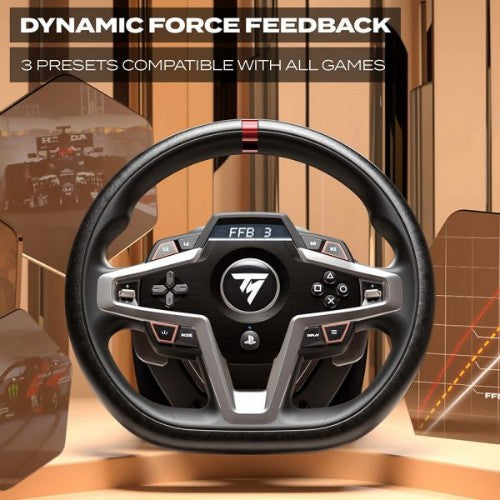 Thrustmaster T-248 PS5/PS4 Black USB Steering wheel + Pedals PC, PlayStation 4, Playstation 3