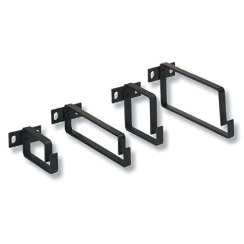 Cablenet 120mm x 110mm Cable Management Ring Black