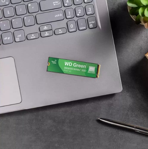 Western Digital Green WDS100T4G0E-00CPS0 internal solid state drive 1 TB M.2 PCI Express 4.0 NVMe QLC 3D NAND