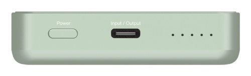 Verbatim Charge 'n' Go Essentials Magnetic Wireless Power Bank 10000 mAh Green