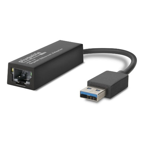 Plugable Technologies USB to Ethernet Adapter, USB 3.0 to Gigabit Ethernet, Supports Windows 11, 10, 8.1, 7, XP, Linux, Chrome OS