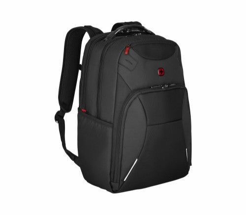 Wenger/SwissGear Cosmic backpack Casual backpack Black Polyester, Polyvinyl chloride (PVC), Recycled polyethylene terephthalate (rPET)