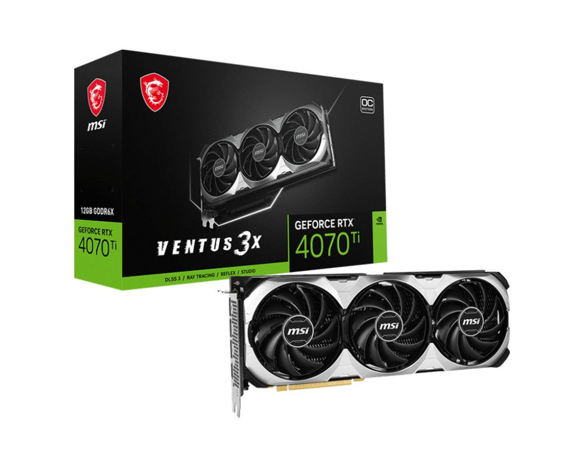 GPU NV 4070 Ti Ventus 3X E O12G Fan - Want a New Gadget