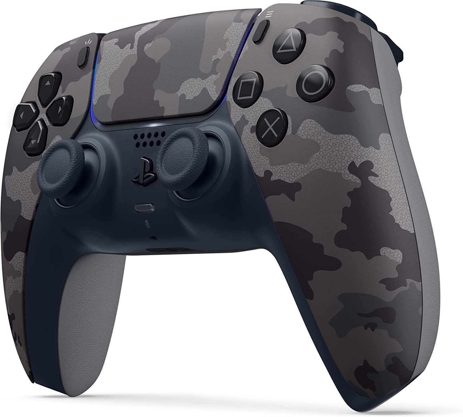 Grey Camouflage DualSense Wireless Controller - PlayStation 5 - Want a New Gadget