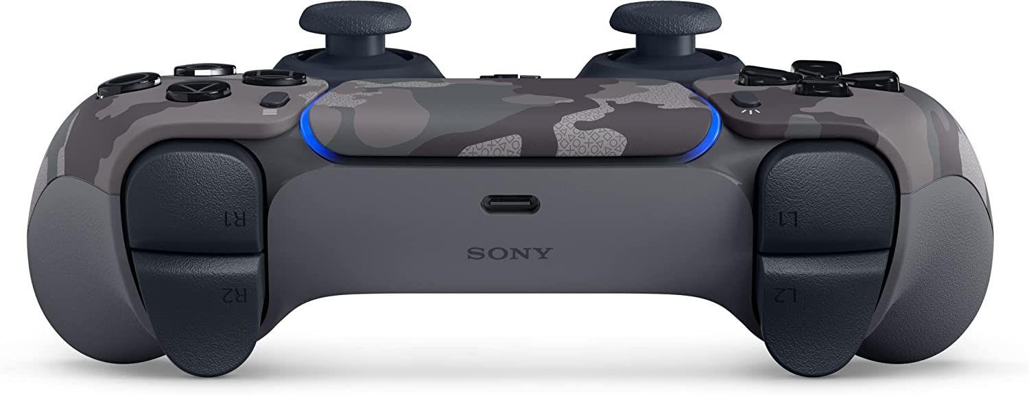Grey Camouflage DualSense Wireless Controller - PlayStation 5 - Want a New Gadget