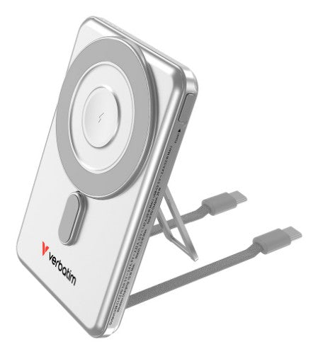 Verbatim Charge'n'Go 2C Power Bank 5000 mAh Silver