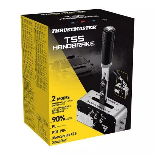Thrustmaster 4060306 Gaming Controller Black, Silver USB Hand brake PC, PlayStation 4, PlayStation 5, Xbox One, Xbox One S, Xbox One X, Xbox Series S, Xbox Series X