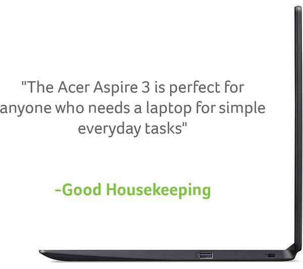 Acer Aspire A315-56 - 15.6" - AMD Athlon Silver 3050U  - 4GB RAM - 128GB SSD - UK - Grade A