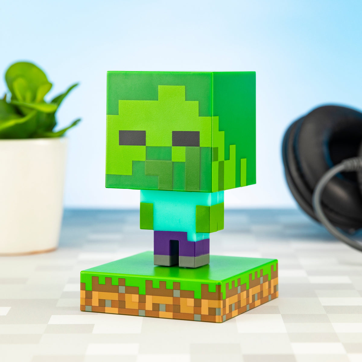 Paladone Minecraft Zombie Icon Light