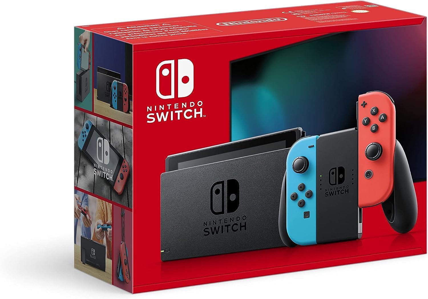 Nintendo Switch HW (Neon Red/Neon Blue) - Want a New Gadget