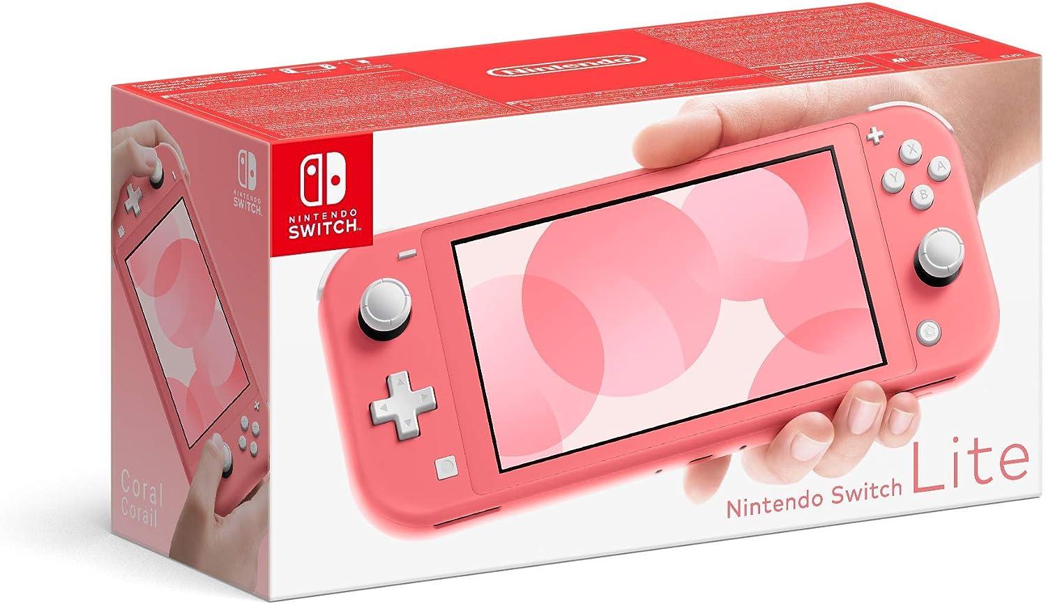 Nintendo Switch Lite Coral Console - Want a New Gadget