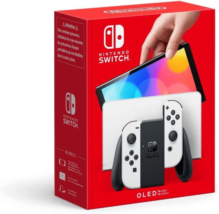 Nintendo Switch OLED Console - White - Want a New Gadget