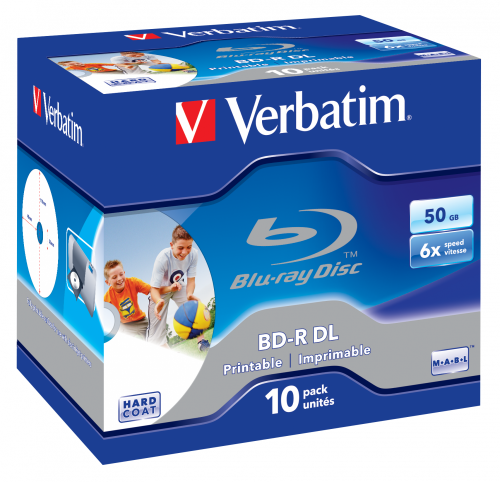 Verbatim 43736 blank Blu-Ray disc BD-R 50 GB 10 pc(s)