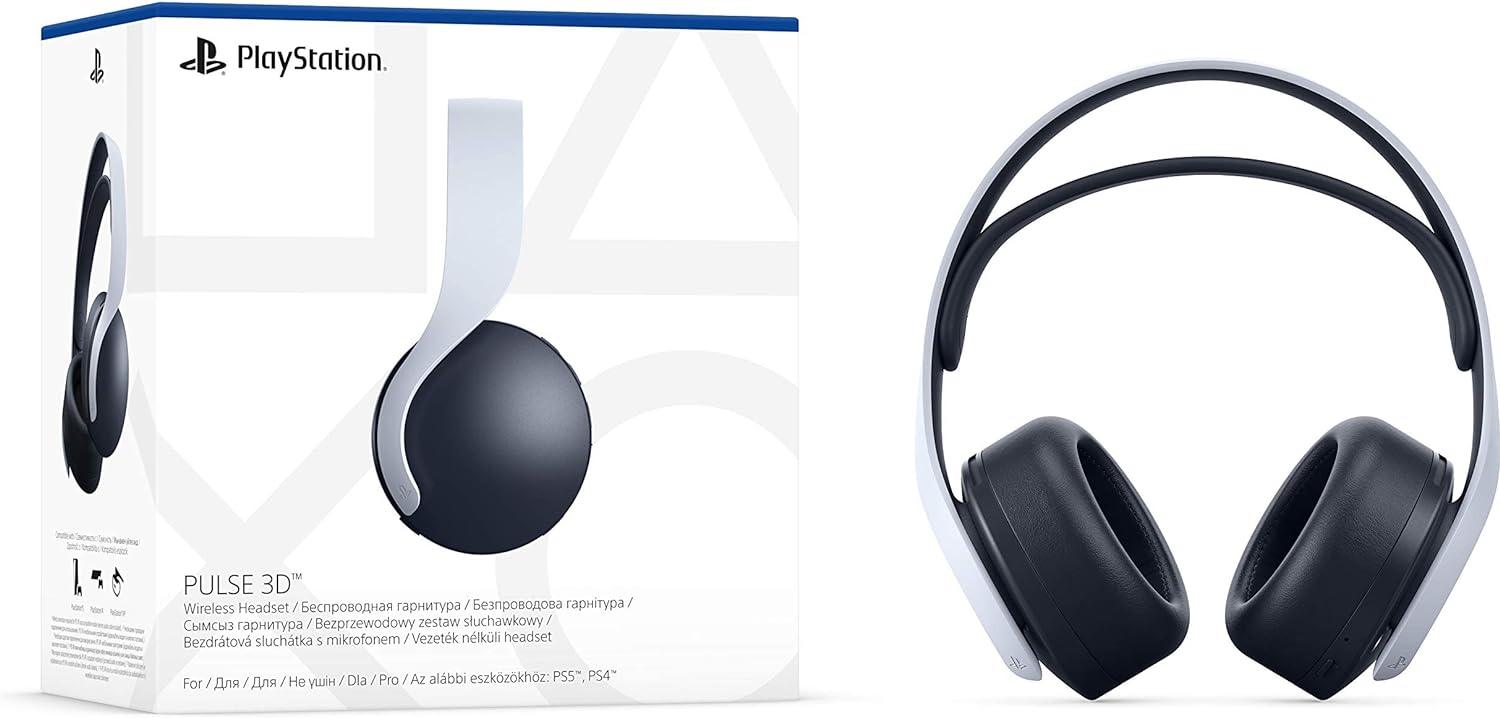 Pulse 3D Wireless Headset - White - PlayStation 5 - Want a New Gadget