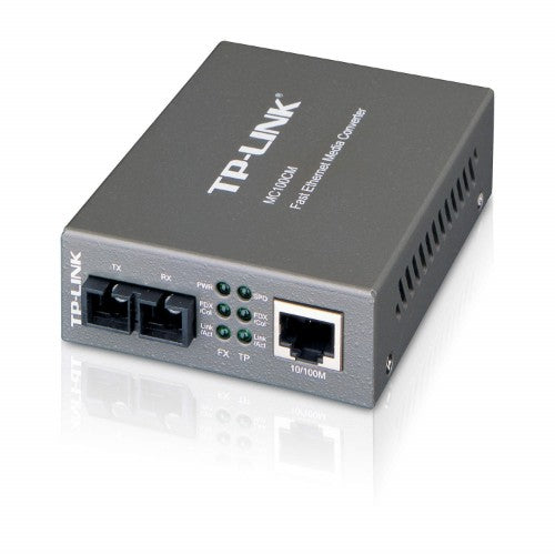 TP-Link MC100CM network media converter 100 Mbit/s 1310 nm Multi-mode Black