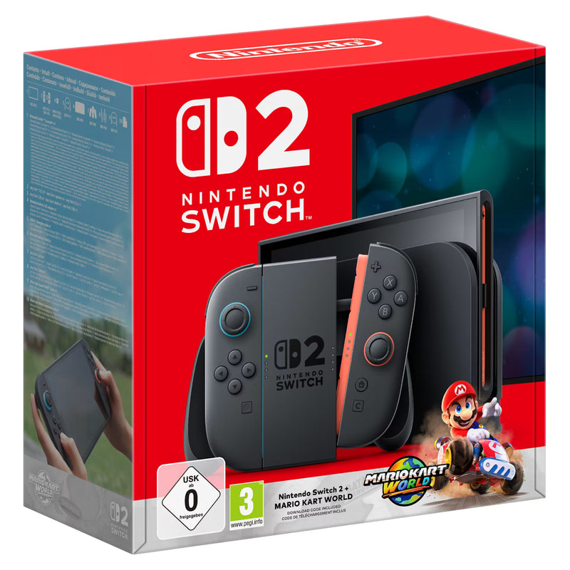 Nintendo Switch 2 + Mario Kart World Console Bundle