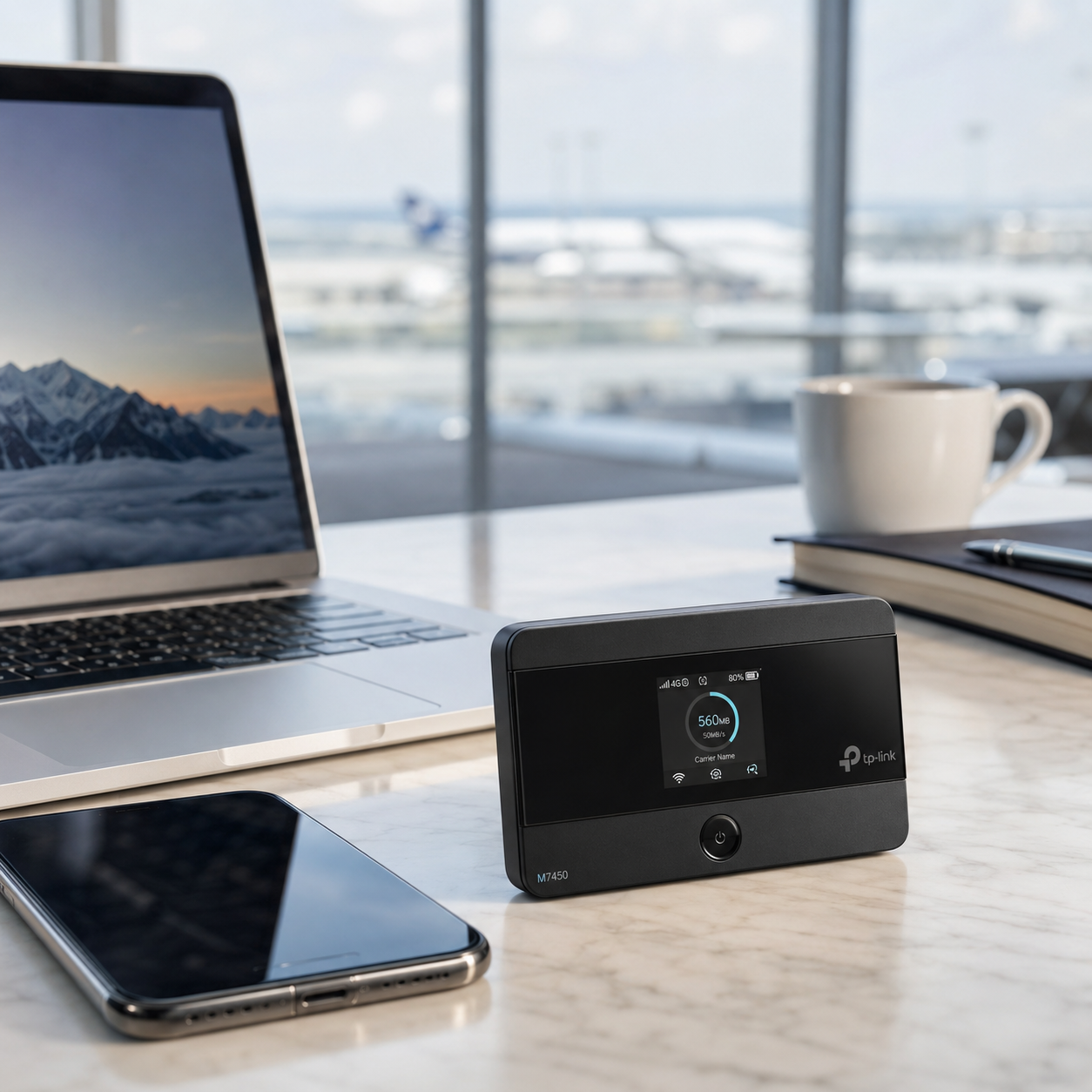 TP-Link M7450 4G LTE-Advanced Mobile Wi-Fi Hotspot – 300Mbps