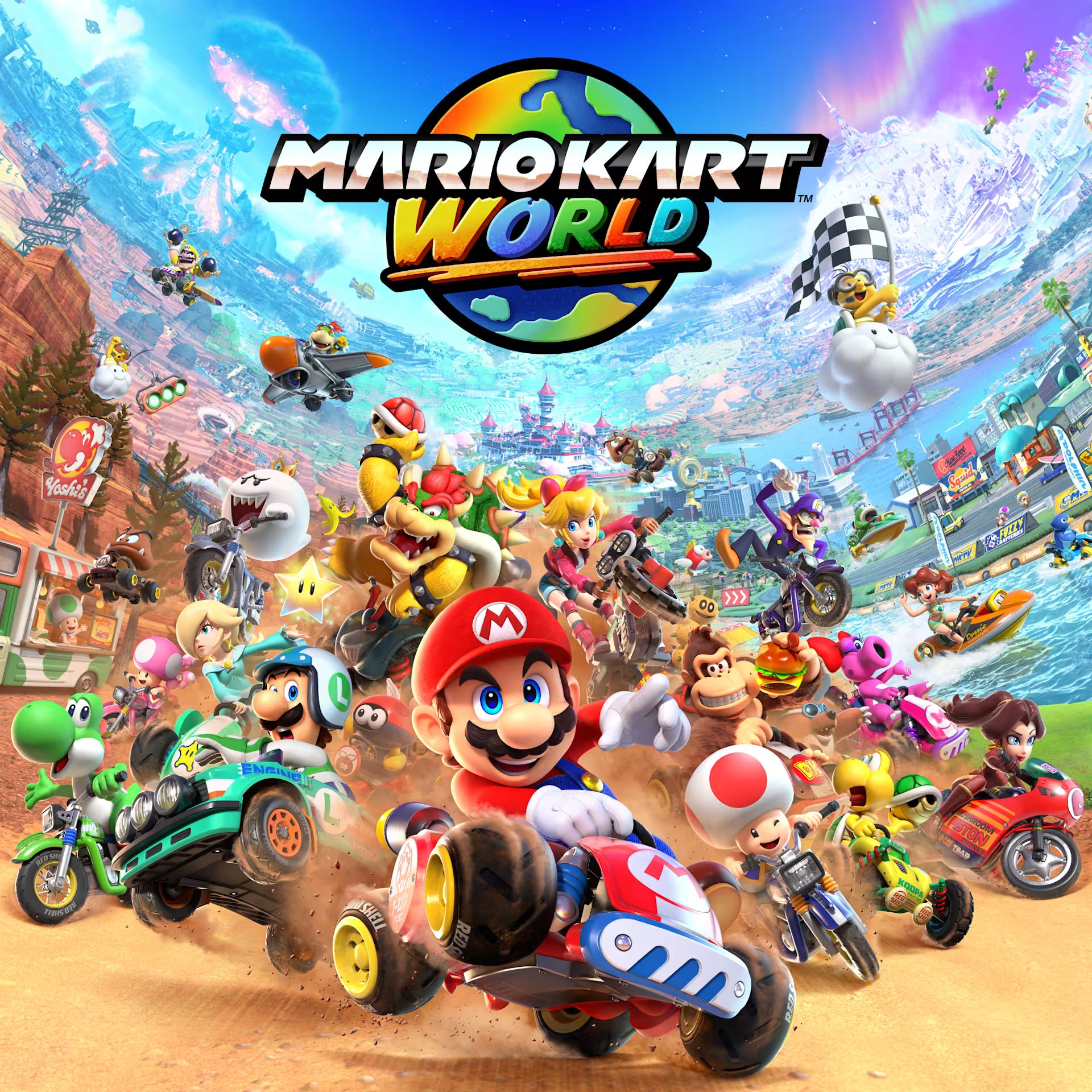 Nintendo Switch 2 + Mario Kart World Console Bundle