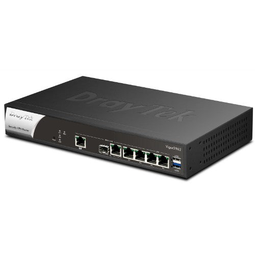 DrayTek Vigor 2962 wired router 2.5 Gigabit Ethernet Black, White