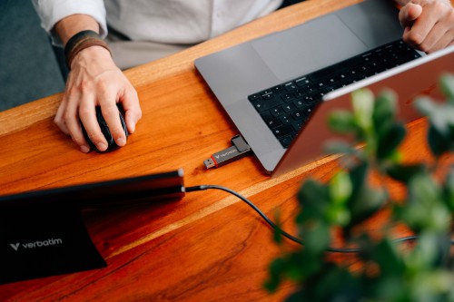 Verbatim Dual QuickStick USB flash drive 256 GB USB Type-A / USB Type-C 3.2 Gen 1 (3.1 Gen 1) Grey