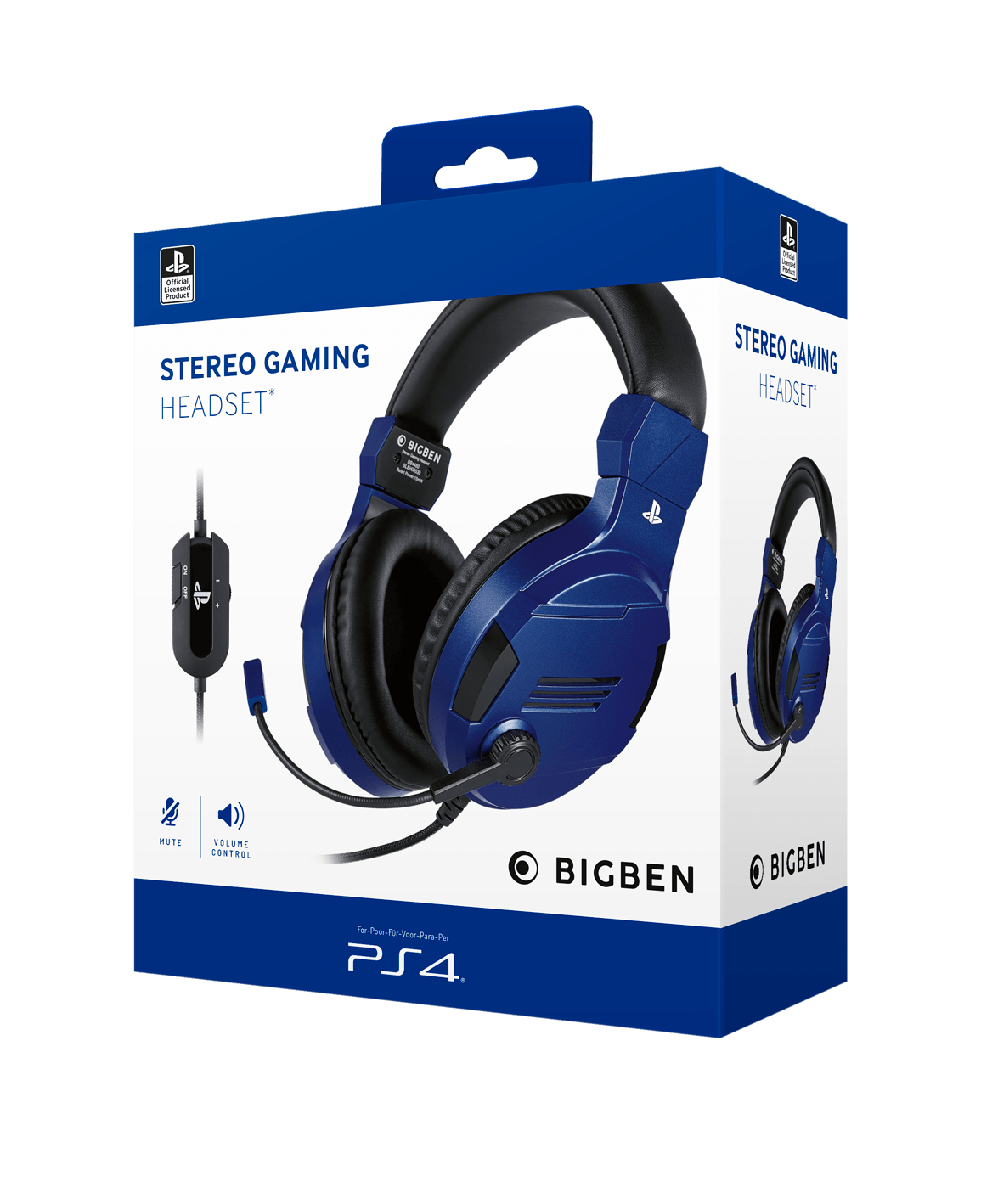 Blue Sony Official Headset - Want a New Gadget