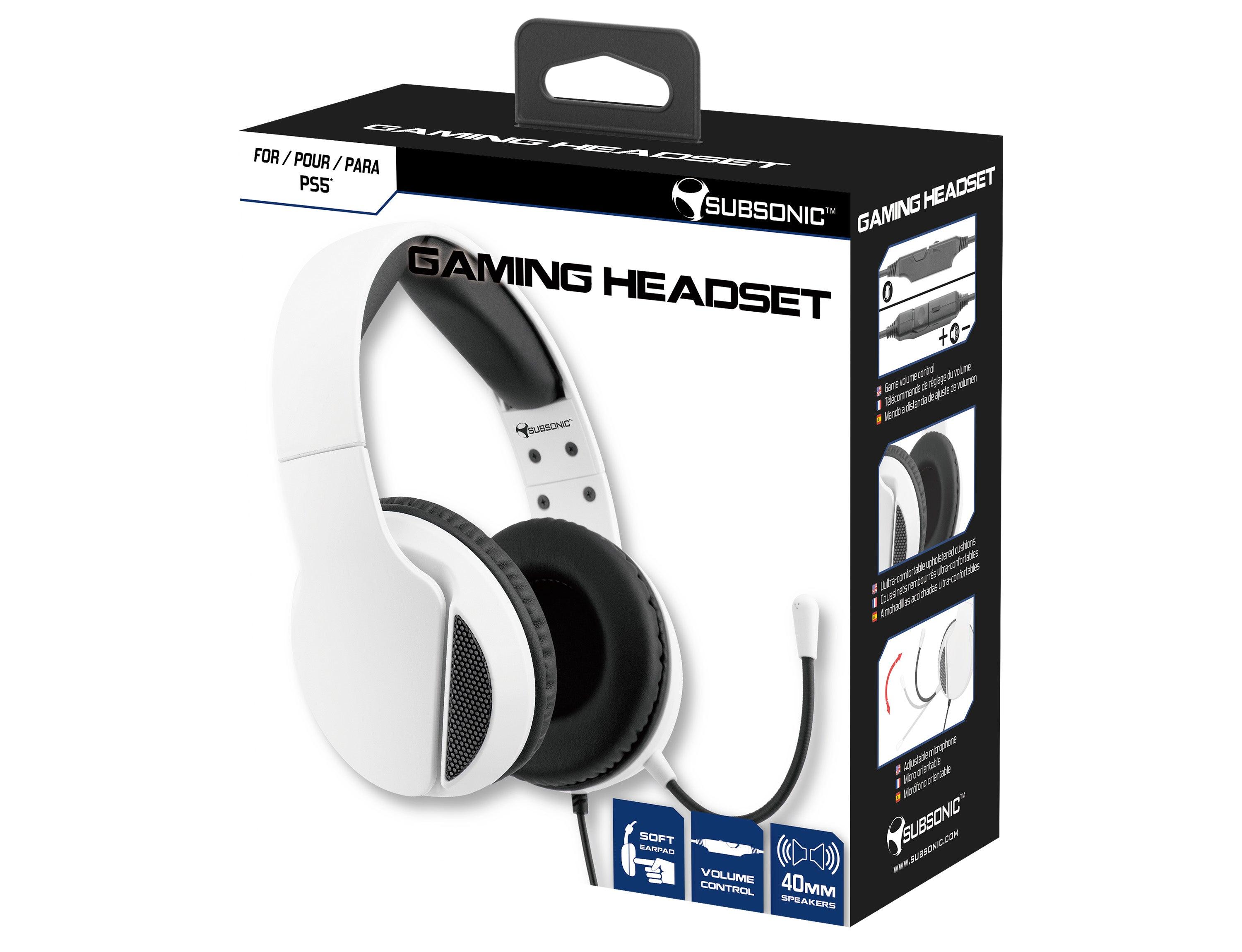 Gaming Headset Hs300 White - Want a New Gadget