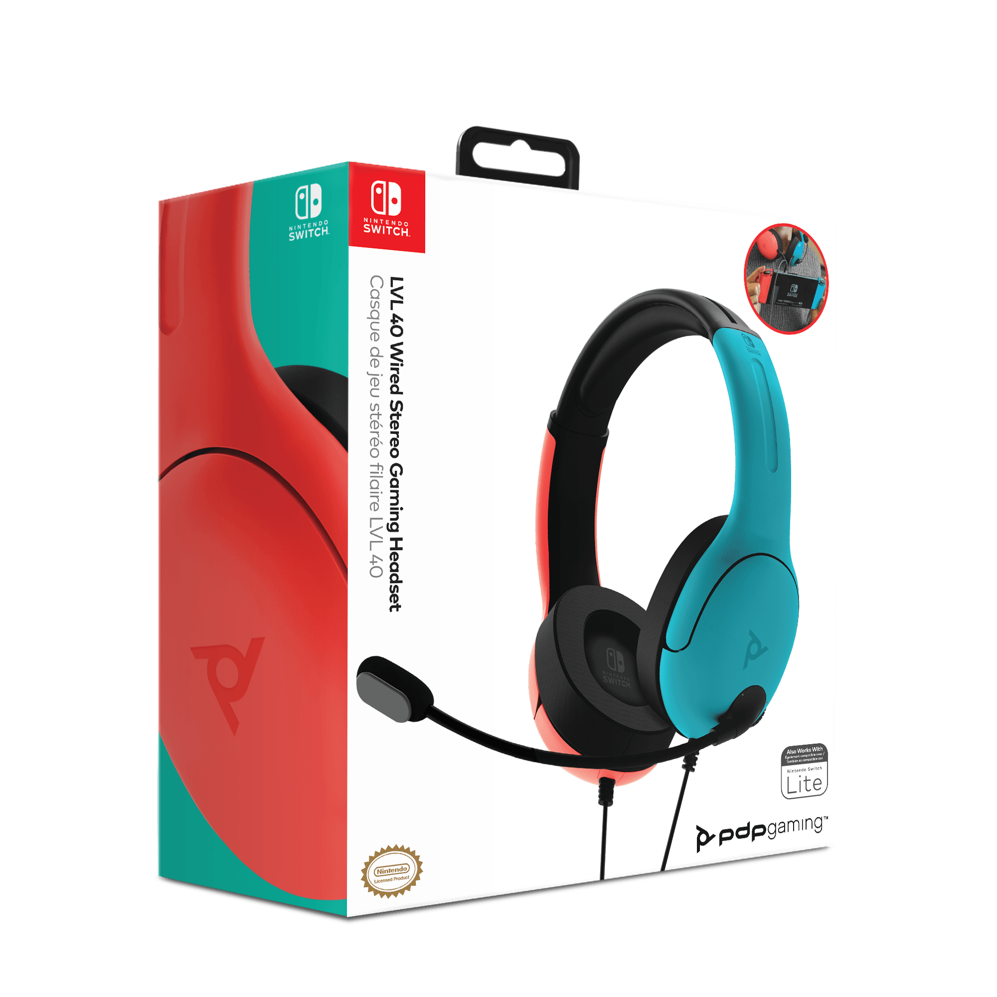 LVL40 Wired Stereo Gaming Headset for Nintendo Switch - Want a New Gadget
