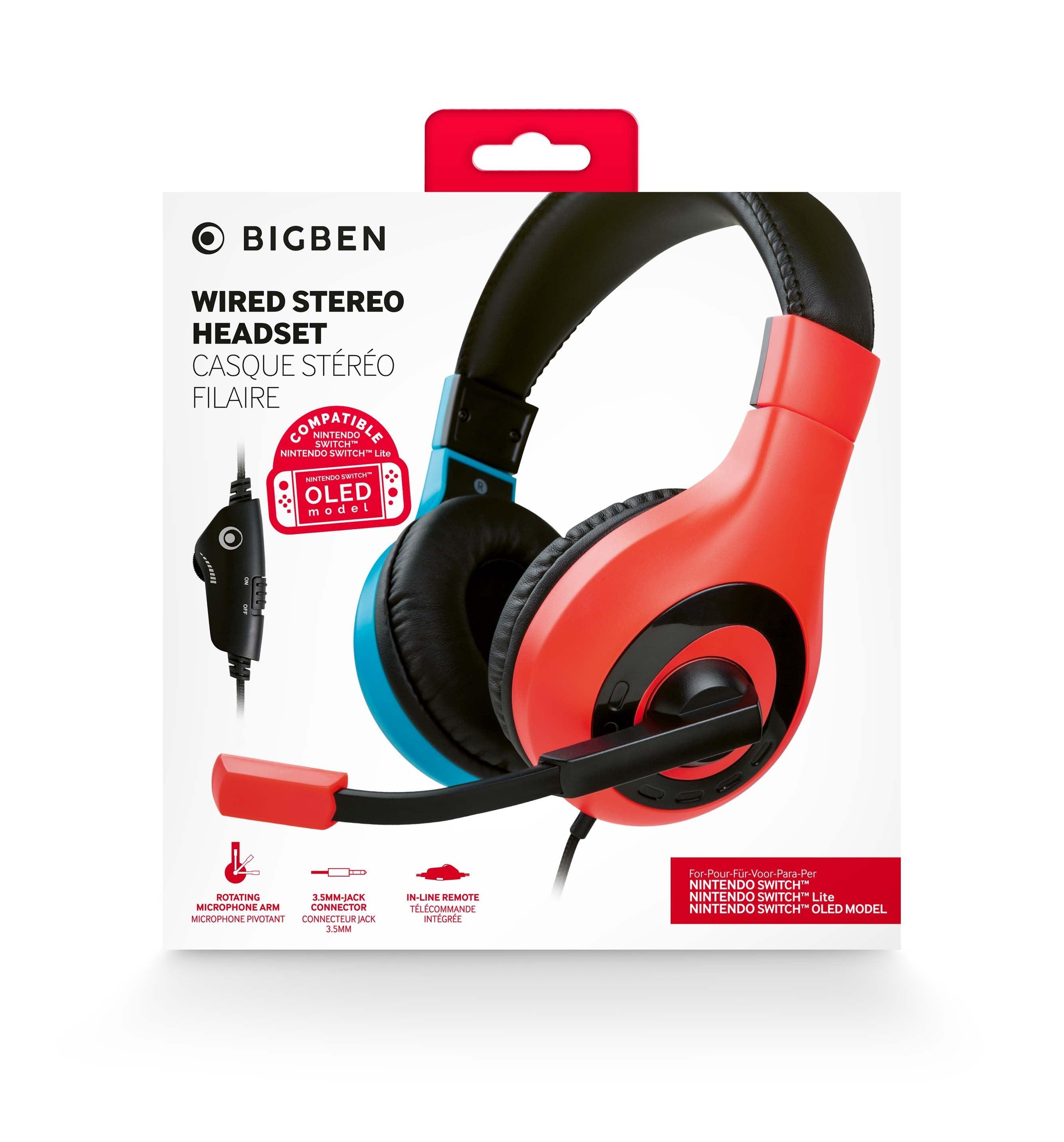 Red And Blue Switch Headset - Want a New Gadget