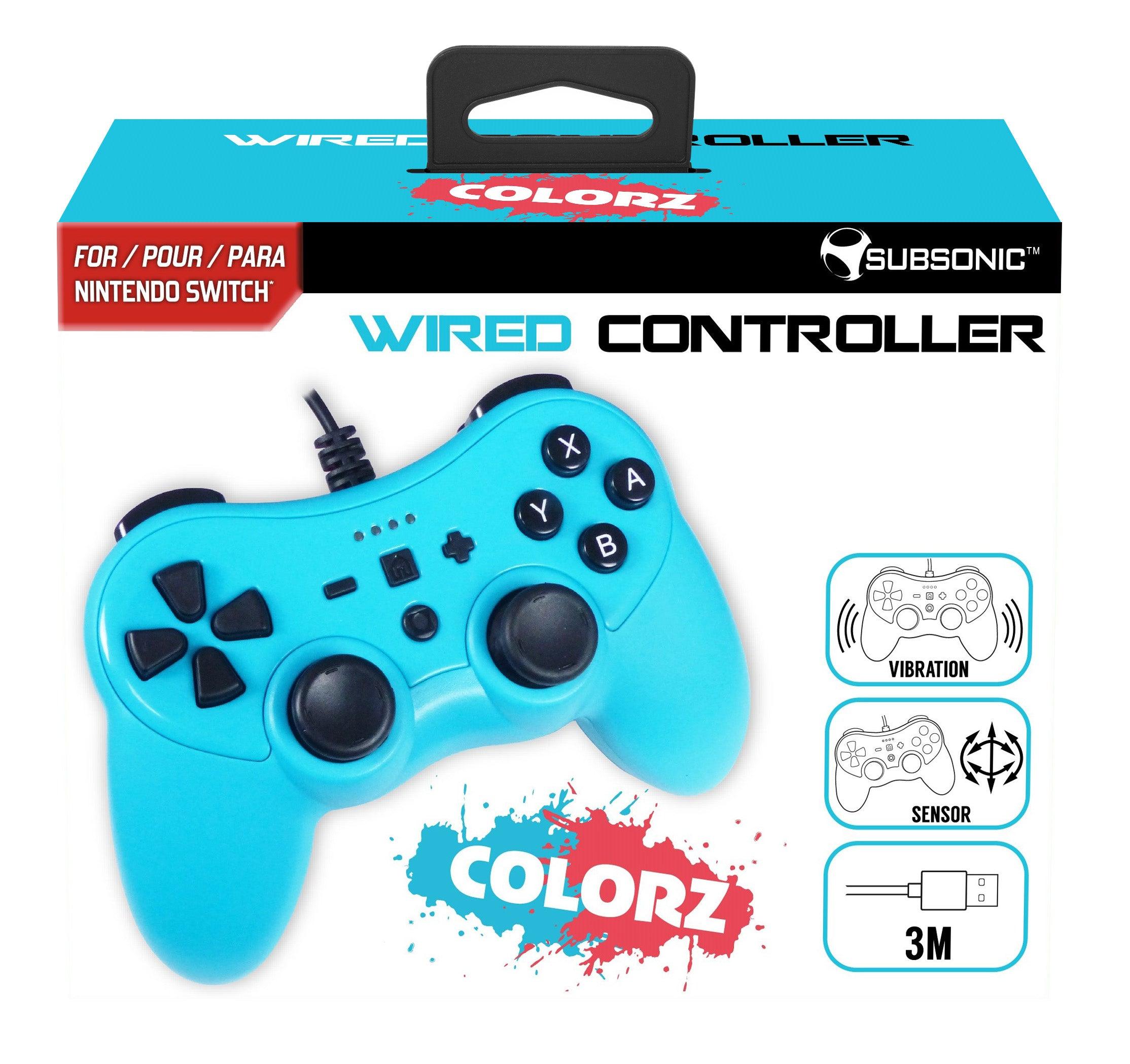 Wired Blue Switch Controller - Want a New Gadget